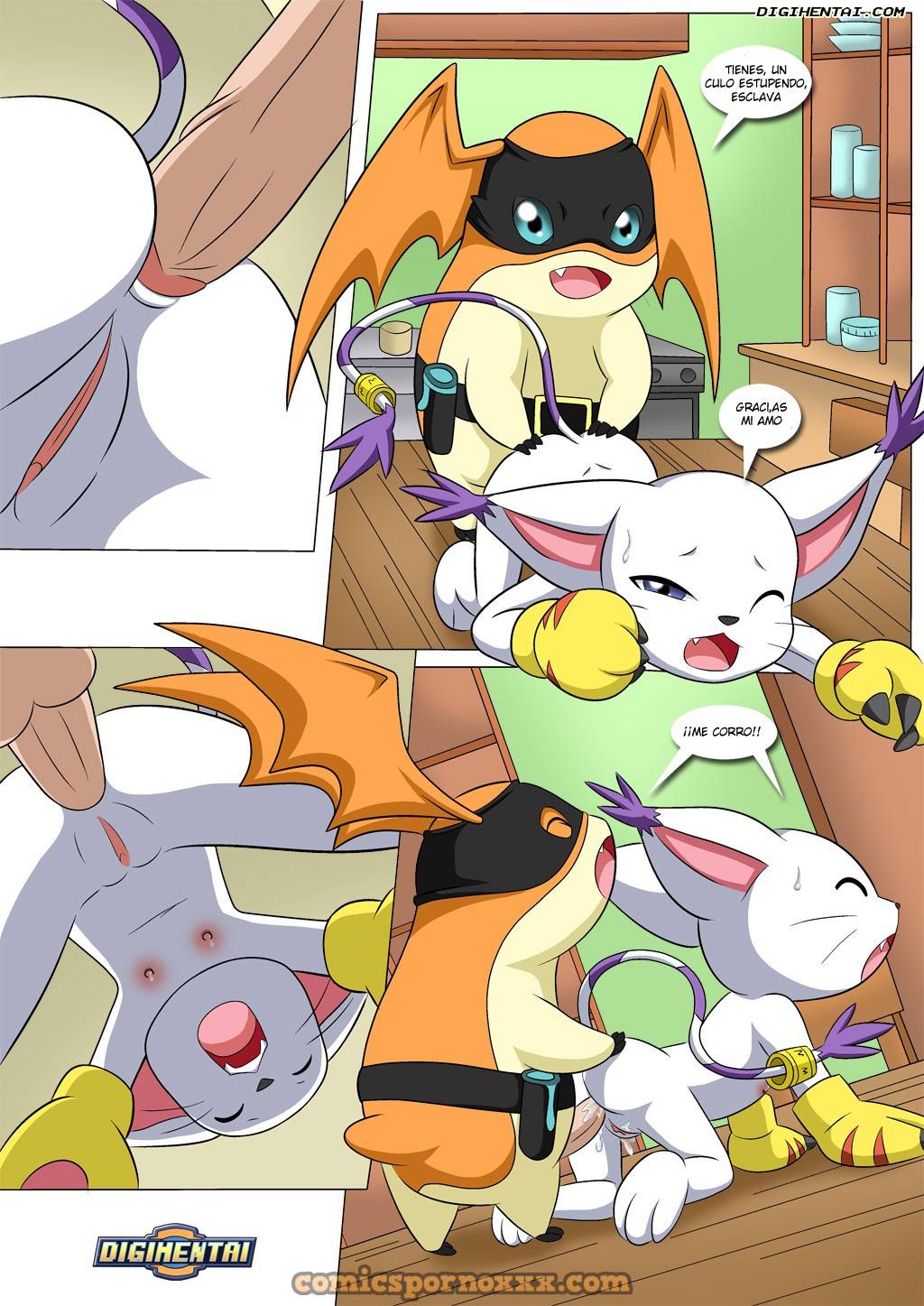 Cuando Los Chicos Dirigen El Mundo (Digimon Porno)  - Imagen 13  - Comics Porno - Hentai Manga - Cartoon XXX