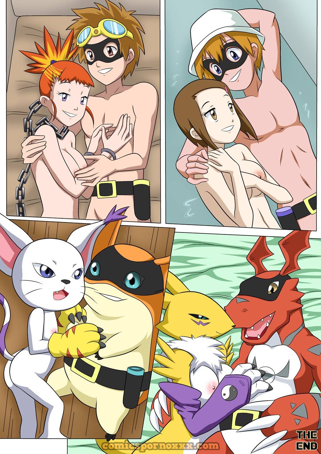 Cuando Los Chicos Dirigen El Mundo (Digimon Porno)  - Imagen 16  - Comics Porno - Hentai Manga - Cartoon XXX