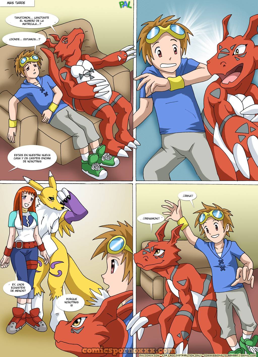 Las Nuevas Modelos de Digimon  - Imagen 11  - Comics Porno - Hentai Manga - Cartoon XXX