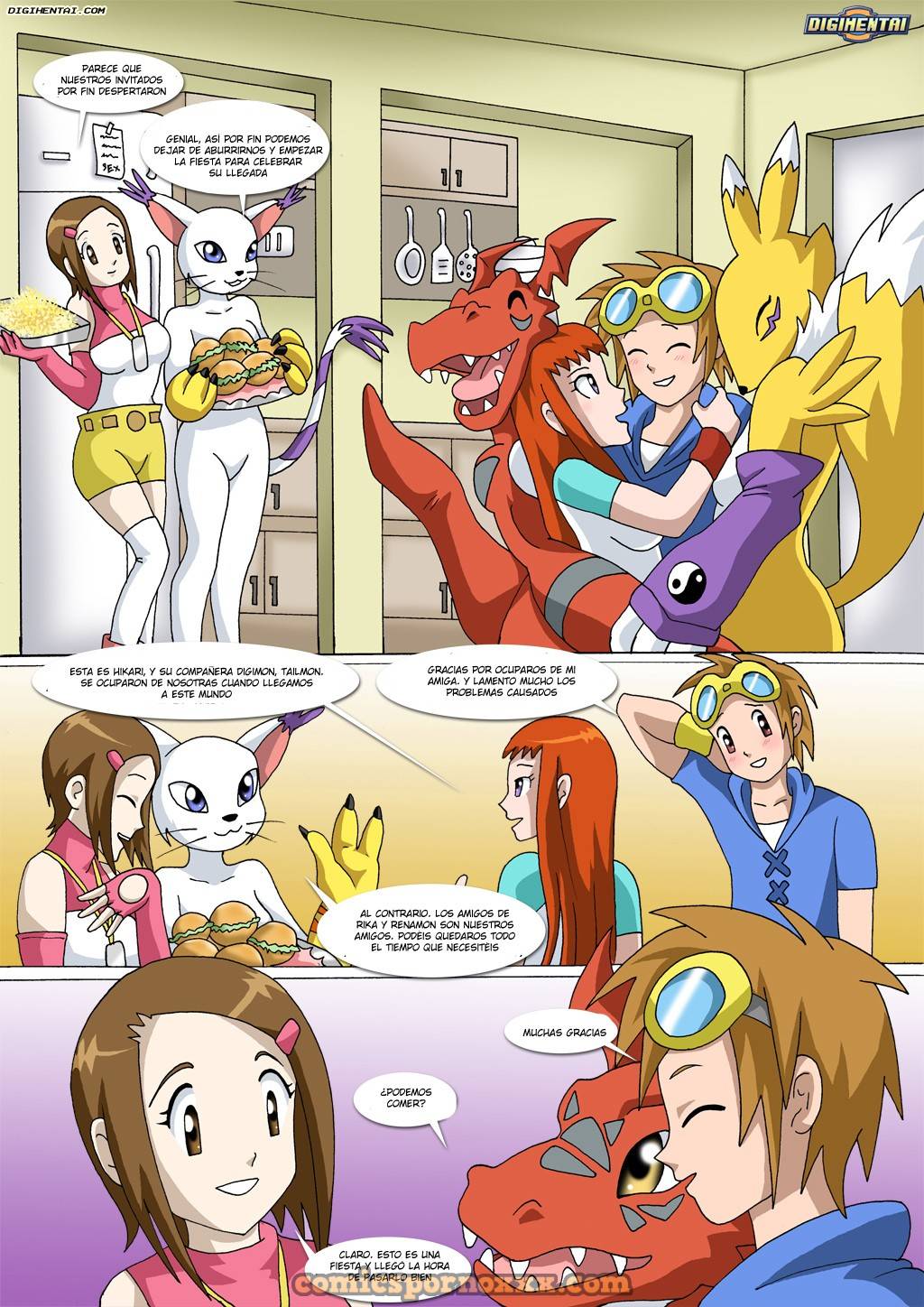 Las Nuevas Modelos de Digimon  - Imagen 12  - Comics Porno - Hentai Manga - Cartoon XXX