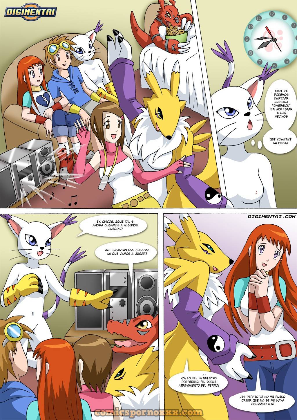 Las Nuevas Modelos de Digimon  - Imagen 13  - Comics Porno - Hentai Manga - Cartoon XXX