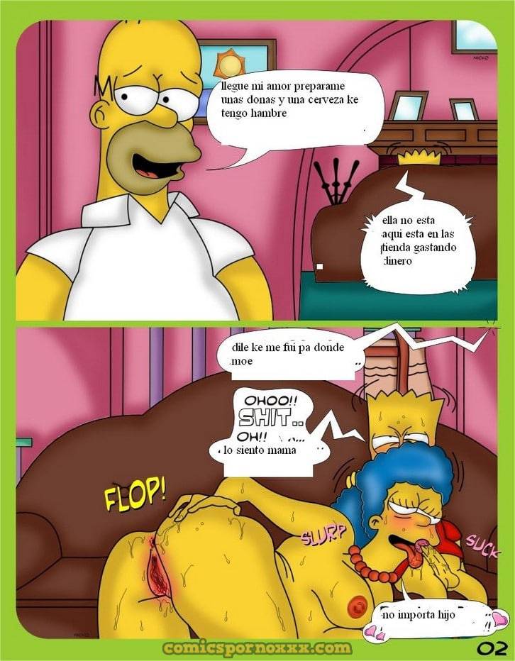 Mi Muchachito Especial (Bart y Marge Porno) 14