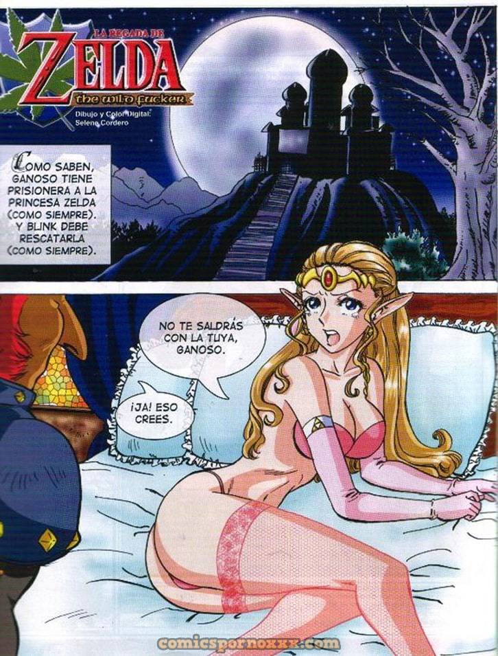 Comics Porno de Zelda (The Wild Fucker) 1