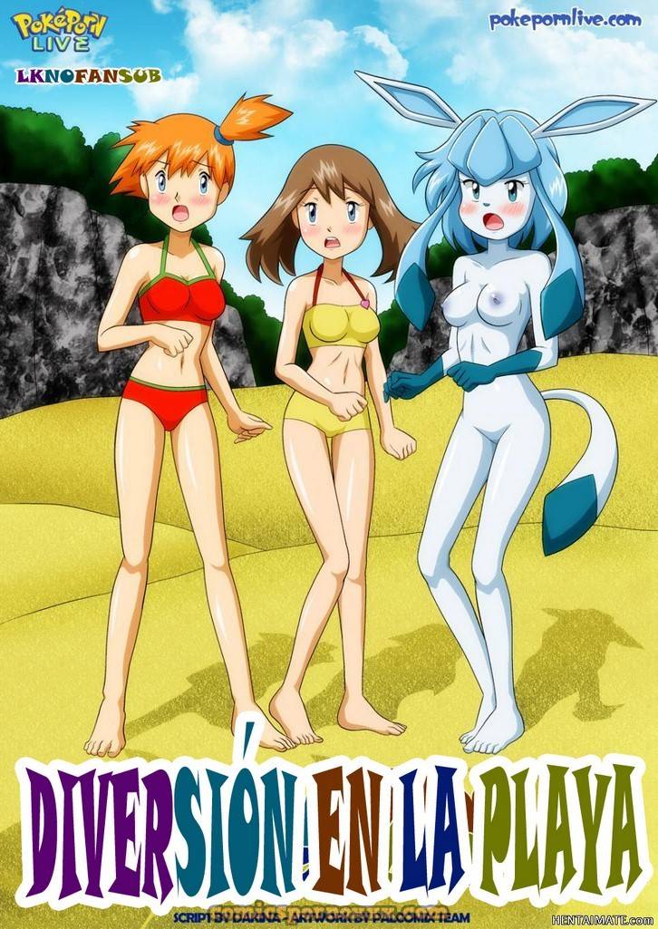 Diverción en la Playa (Pokémon)  - Imagen 1  - Comics Porno - Hentai Manga - Cartoon XXX