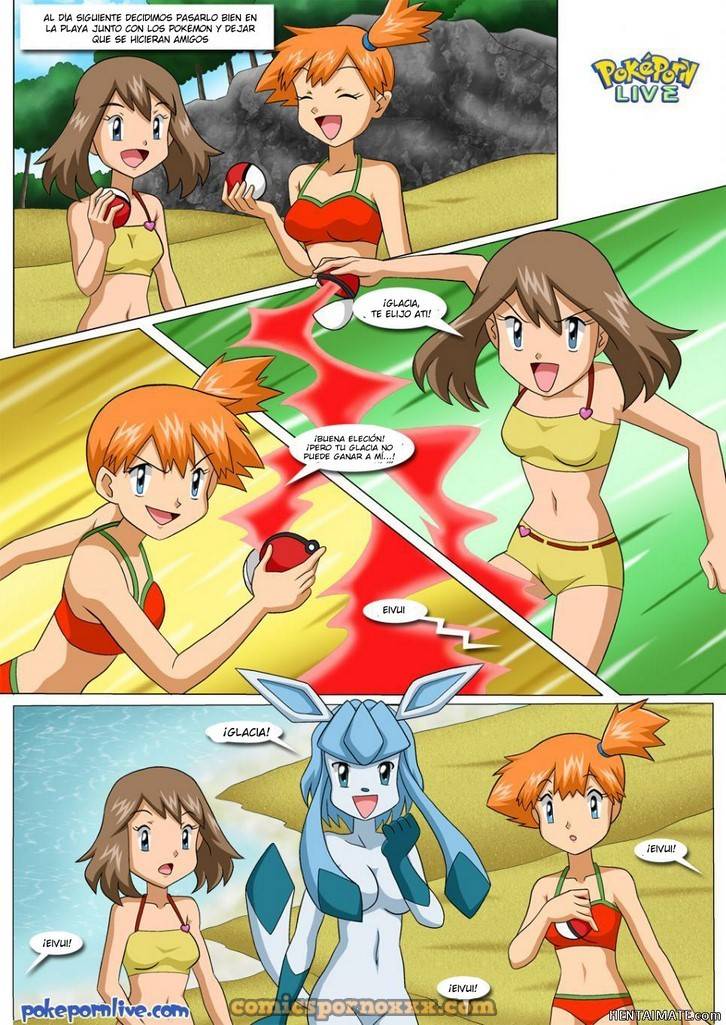 Diverción en la Playa (Pokémon)  - Imagen 3  - Comics Porno - Hentai Manga - Cartoon XXX