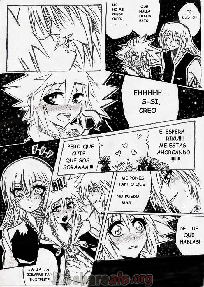 Unknown Kingdom Hearts Yaoi Doujin (Sora y Riku Sexo Caliente) 341_13