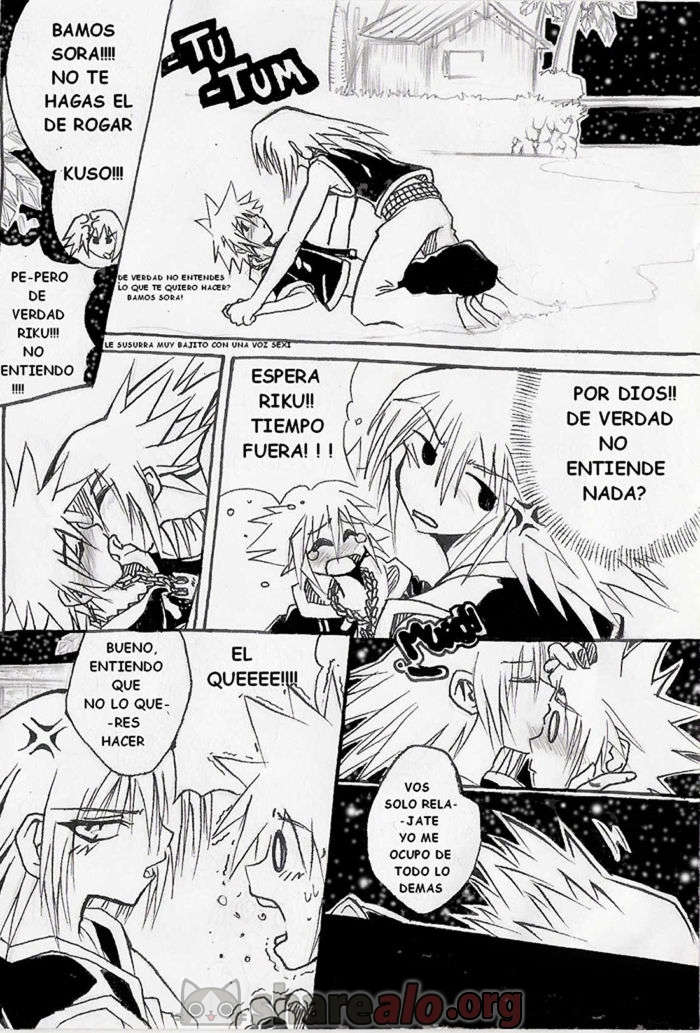 Unknown Kingdom Hearts Yaoi Doujin (Sora y Riku Sexo Caliente) 341_14