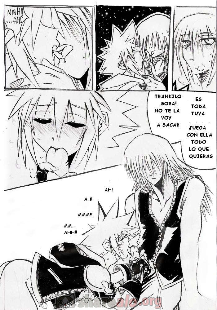 Unknown Kingdom Hearts Yaoi Doujin (Sora y Riku Sexo Caliente) 341_18