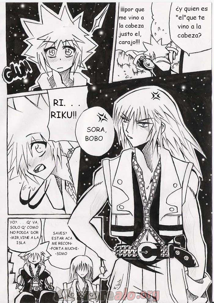 Unknown Kingdom Hearts Yaoi Doujin (Sora y Riku Sexo Caliente) 341_2