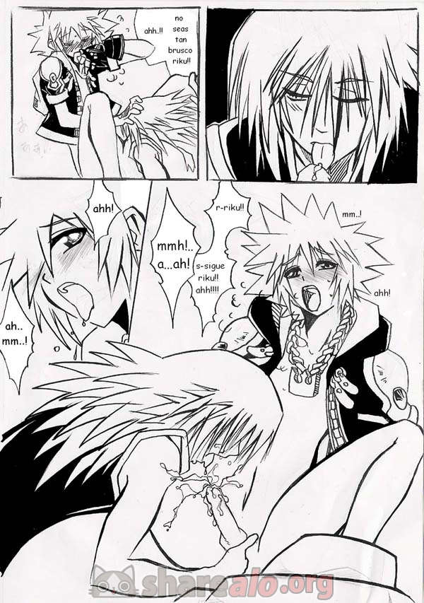 Unknown Kingdom Hearts Yaoi Doujin (Sora y Riku Sexo Caliente) 341_22