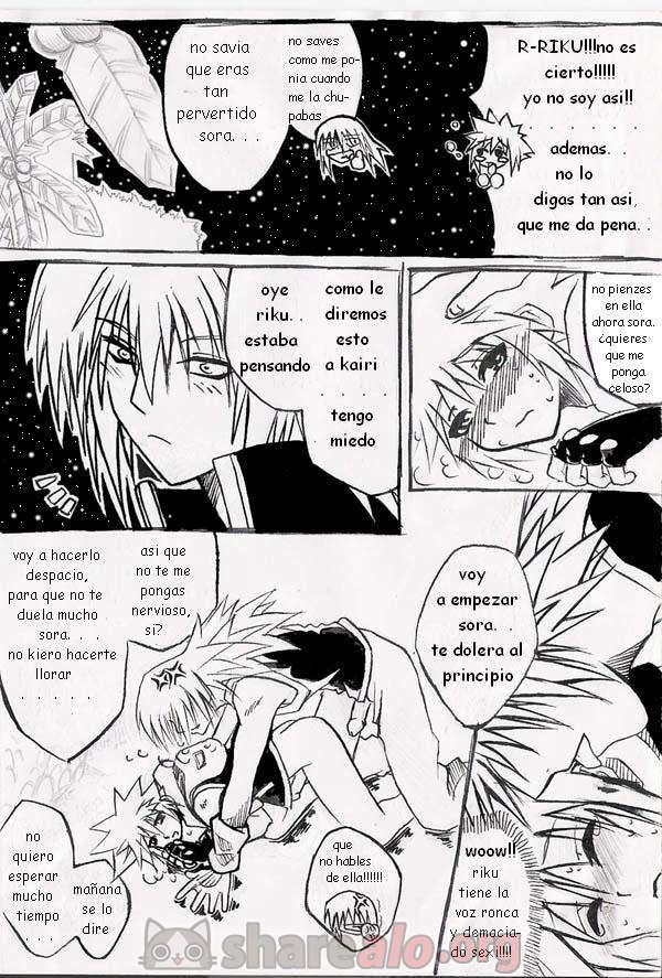 Unknown Kingdom Hearts Yaoi Doujin (Sora y Riku Sexo Caliente) 341_23