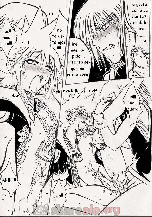 Unknown Kingdom Hearts Yaoi Doujin (Sora y Riku Sexo Caliente) 341_28