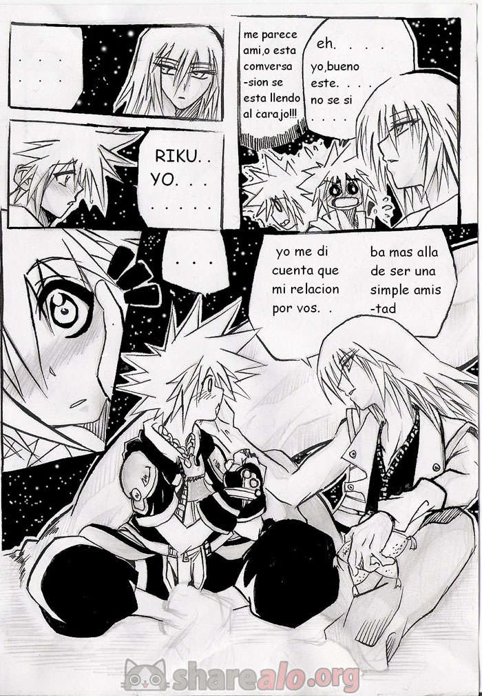 Unknown Kingdom Hearts Yaoi Doujin (Sora y Riku Sexo Caliente) 341_6