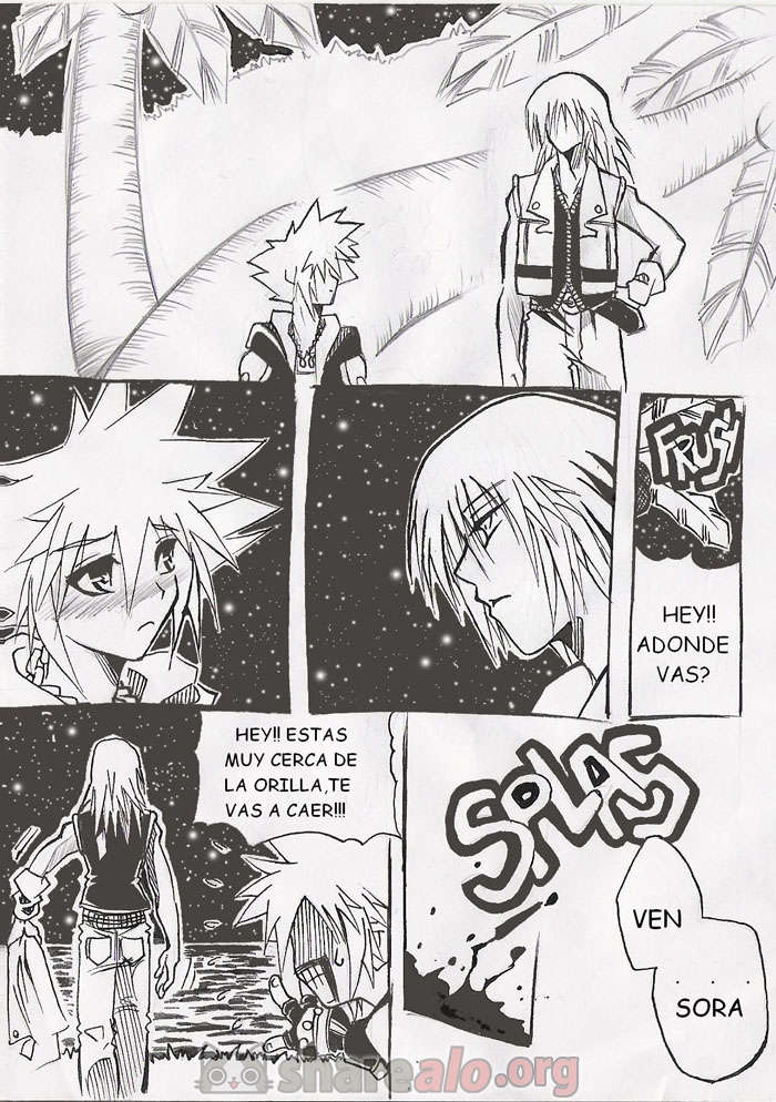 Unknown Kingdom Hearts Yaoi Doujin (Sora y Riku Sexo Caliente) 341_9