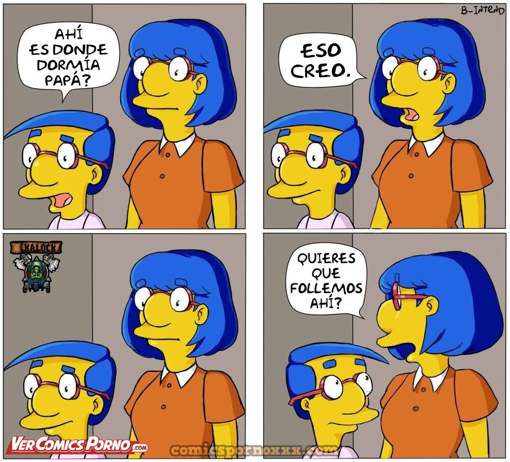 Milhouse Follando a su Madre Luann Van Houten  - Imagen 1  - Comics Porno - Hentai Manga - Cartoon XXX