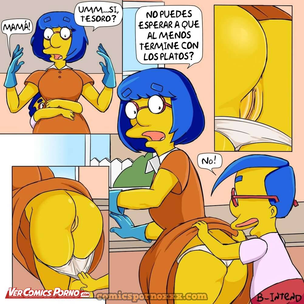 Milhouse Follando a su Madre Luann Van Houten  - Imagen 10  - Comics Porno - Hentai Manga - Cartoon XXX