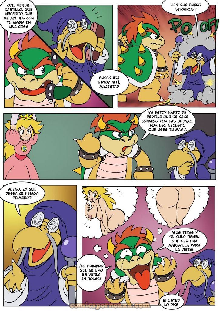 La Gran Huída de la Princesa Peach del Mundo Mario  - Imagen 3  - Comics Porno - Hentai Manga - Cartoon XXX