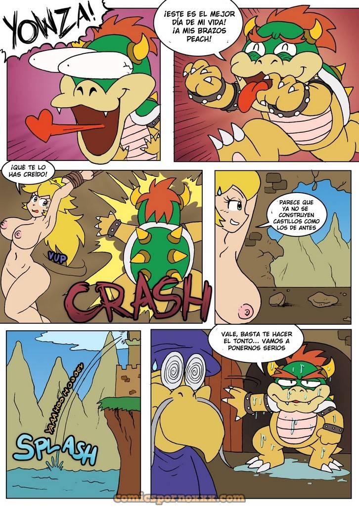 La Gran Huída de la Princesa Peach del Mundo Mario  - Imagen 6  - Comics Porno - Hentai Manga - Cartoon XXX