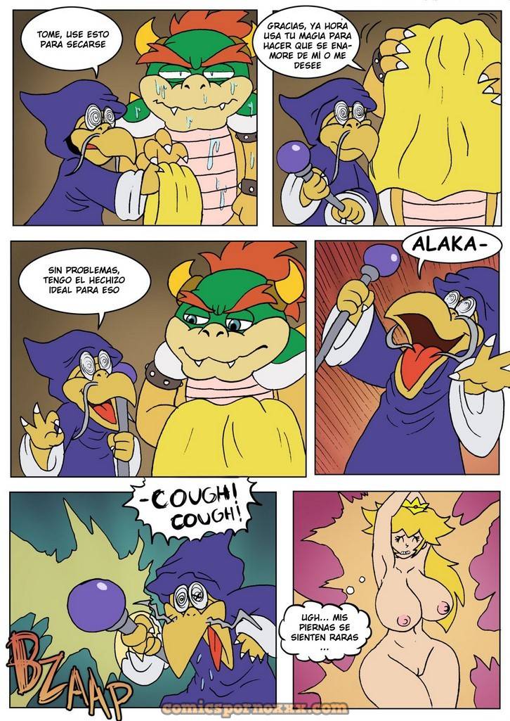 La Gran Huída de la Princesa Peach del Mundo Mario  - Imagen 7  - Comics Porno - Hentai Manga - Cartoon XXX