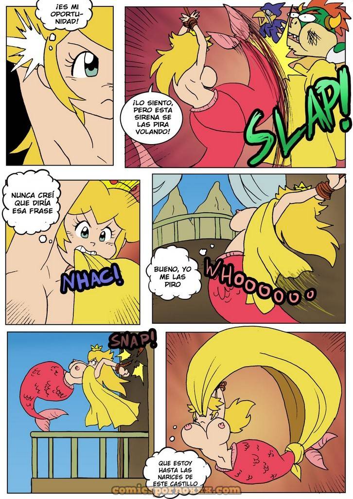 La Gran Huída de la Princesa Peach del Mundo Mario  - Imagen 9  - Comics Porno - Hentai Manga - Cartoon XXX