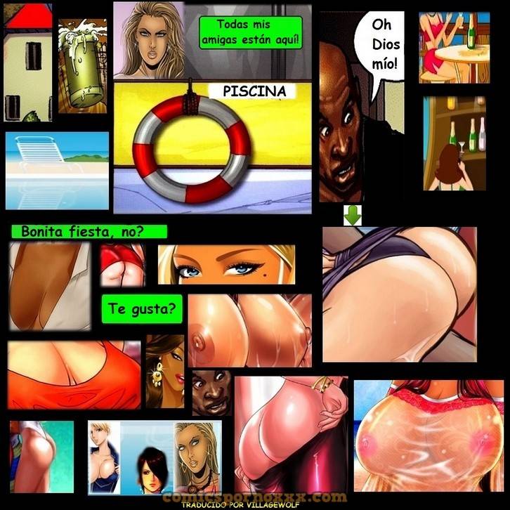 Glory Party (Interracial)  - Imagen 5  - Comics Porno - Hentai Manga - Cartoon XXX