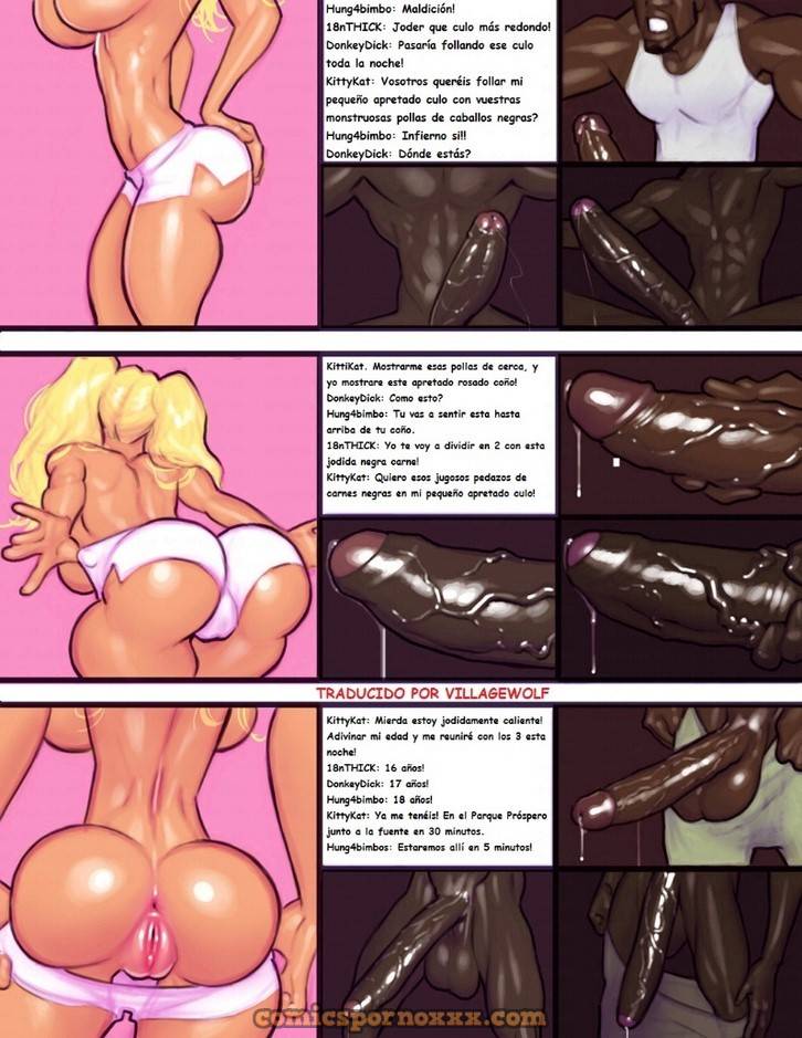 Jenny y Kitty (Rubia muy Puta Follada por Muchos Negros)  - Imagen 7  - Comics Porno - Hentai Manga - Cartoon XXX