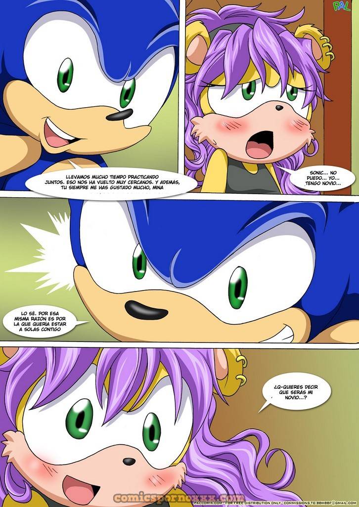 La Traición #1 (Sonic Folla por el Culo a Mina) 11