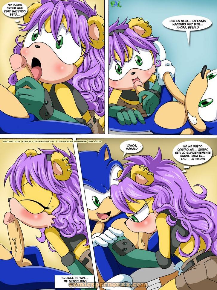 La Traición #1 (Sonic Folla por el Culo a Mina) 15