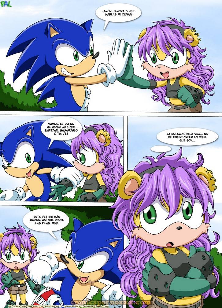 La Traición #1 (Sonic Folla por el Culo a Mina) 6