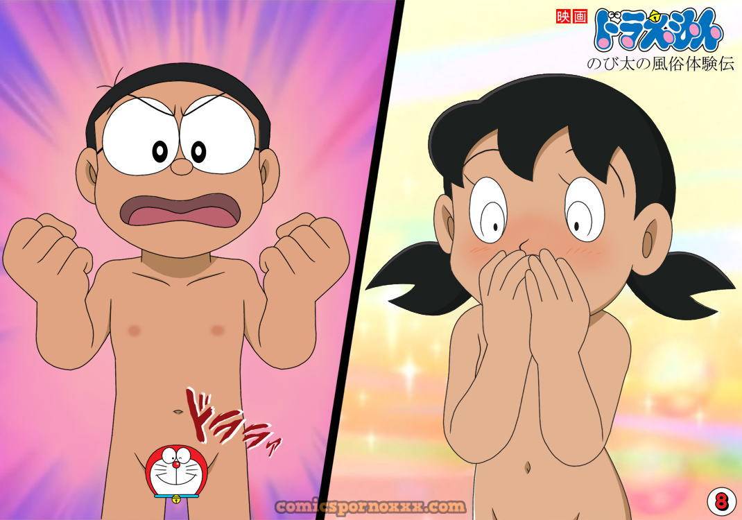 La Experiencia De Nobita En La Ducha 8