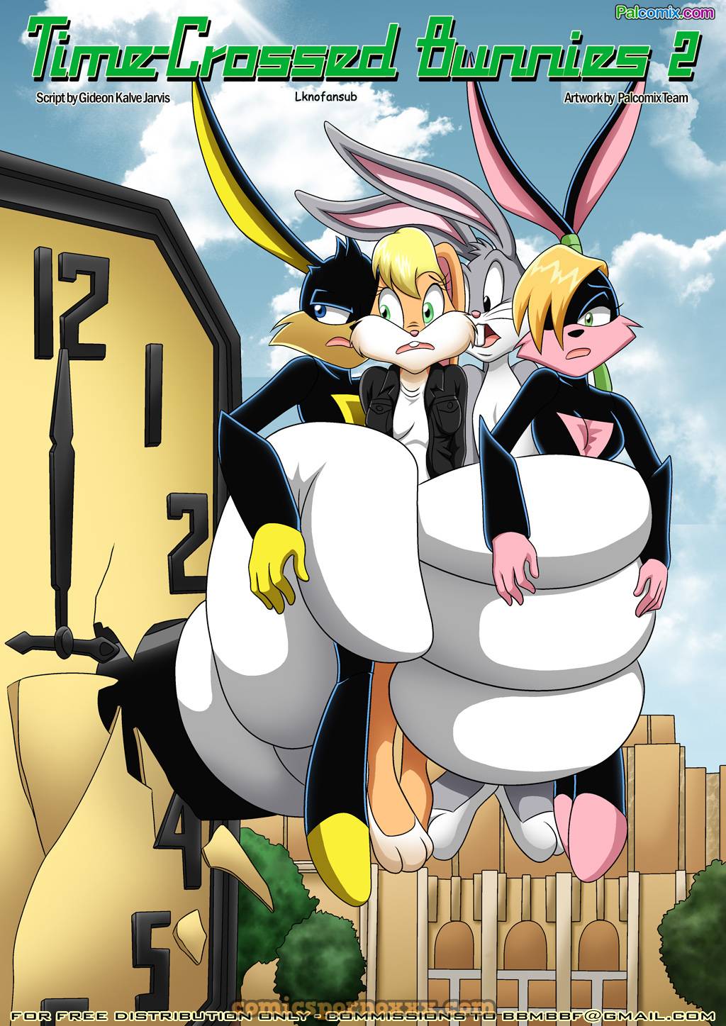 Time Crossed Bunnies Loonatics Unleashed #2 1