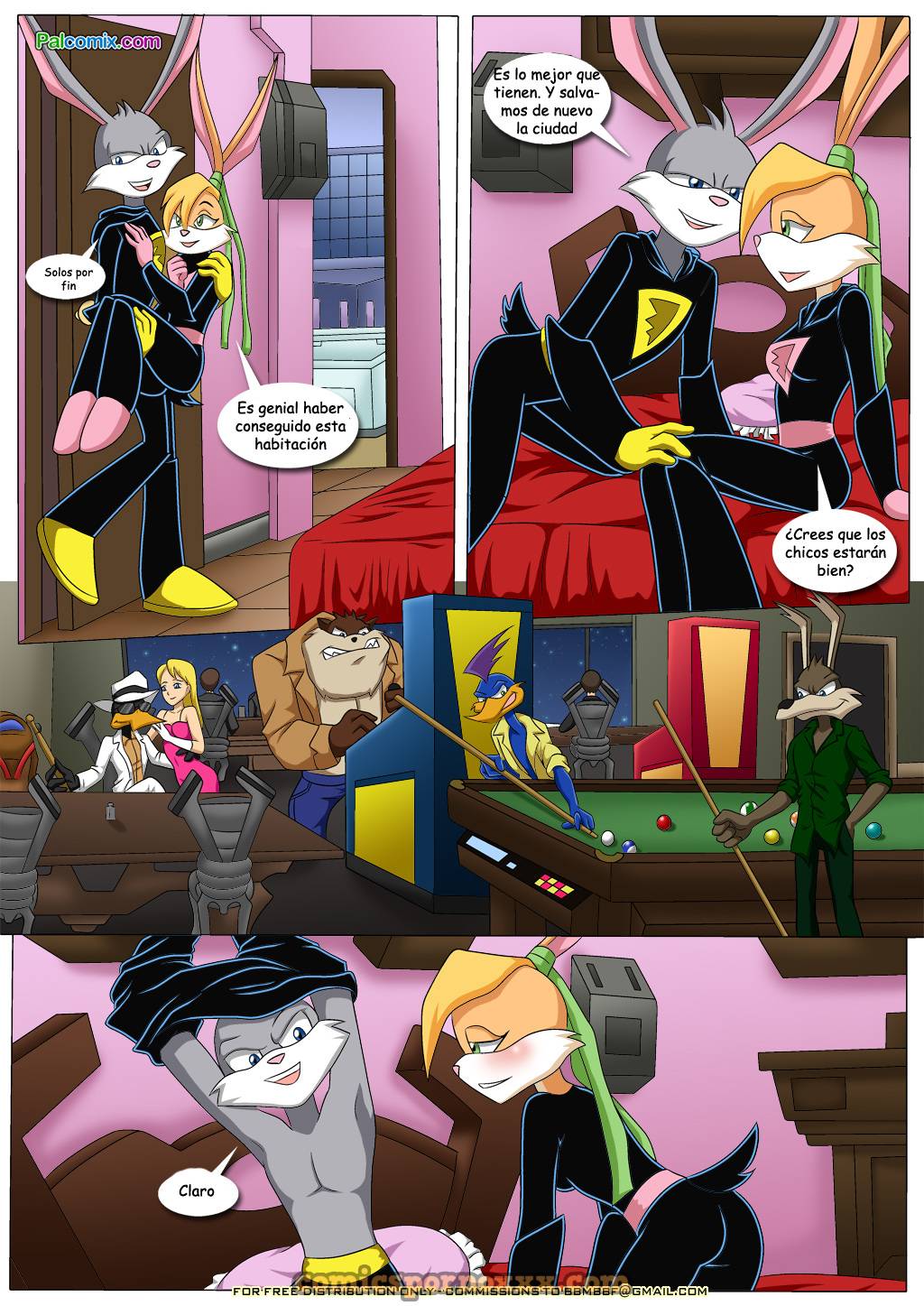 Time Crossed Bunnies Loonatics Unleashed #2 3