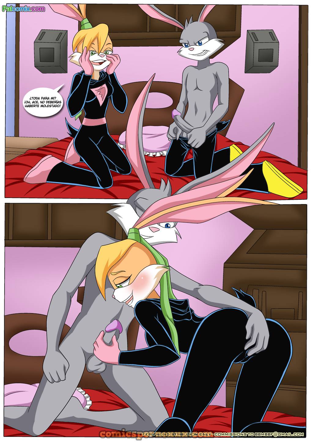 Time Crossed Bunnies Loonatics Unleashed #2 4