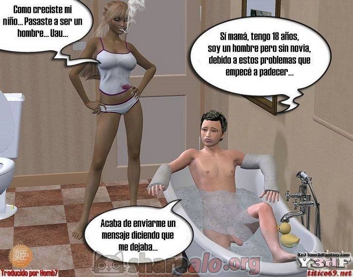 Nadia y su Hijo Jimmy (3D Incesto) 36