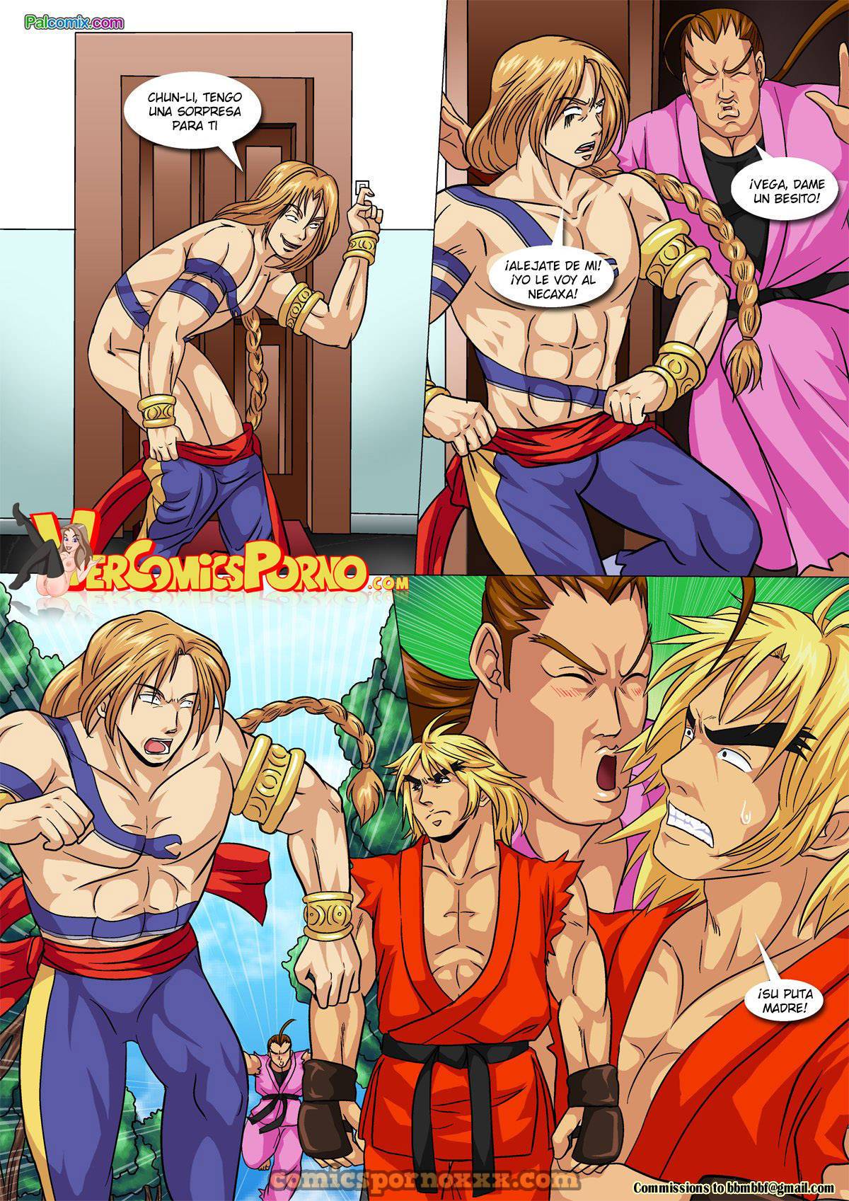 Vega vs Chun Li (Crotch Wars)  - Imagen 6  - Comics Porno - Hentai Manga - Cartoon XXX