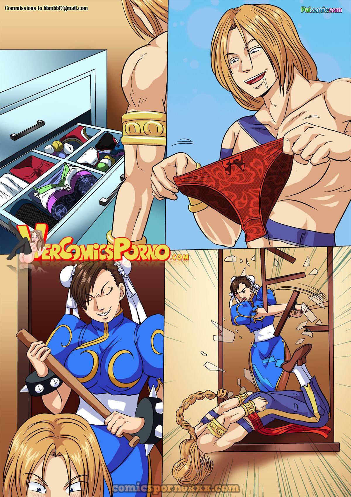 Vega vs Chun Li (Crotch Wars)  - Imagen 9  - Comics Porno - Hentai Manga - Cartoon XXX