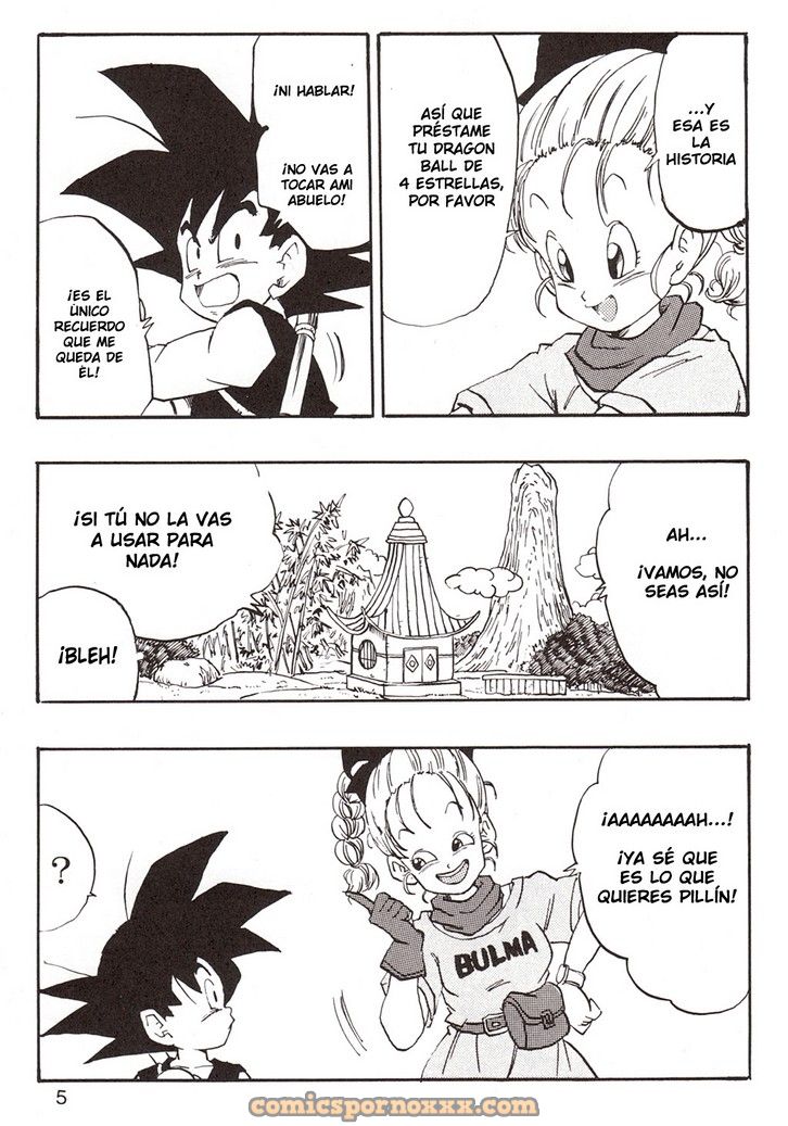 Los Episodios de Bulma con Roshi y Goku 5