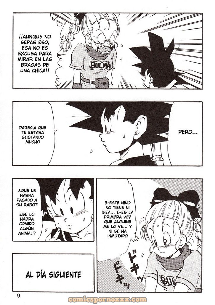 Los Episodios de Bulma con Roshi y Goku 9