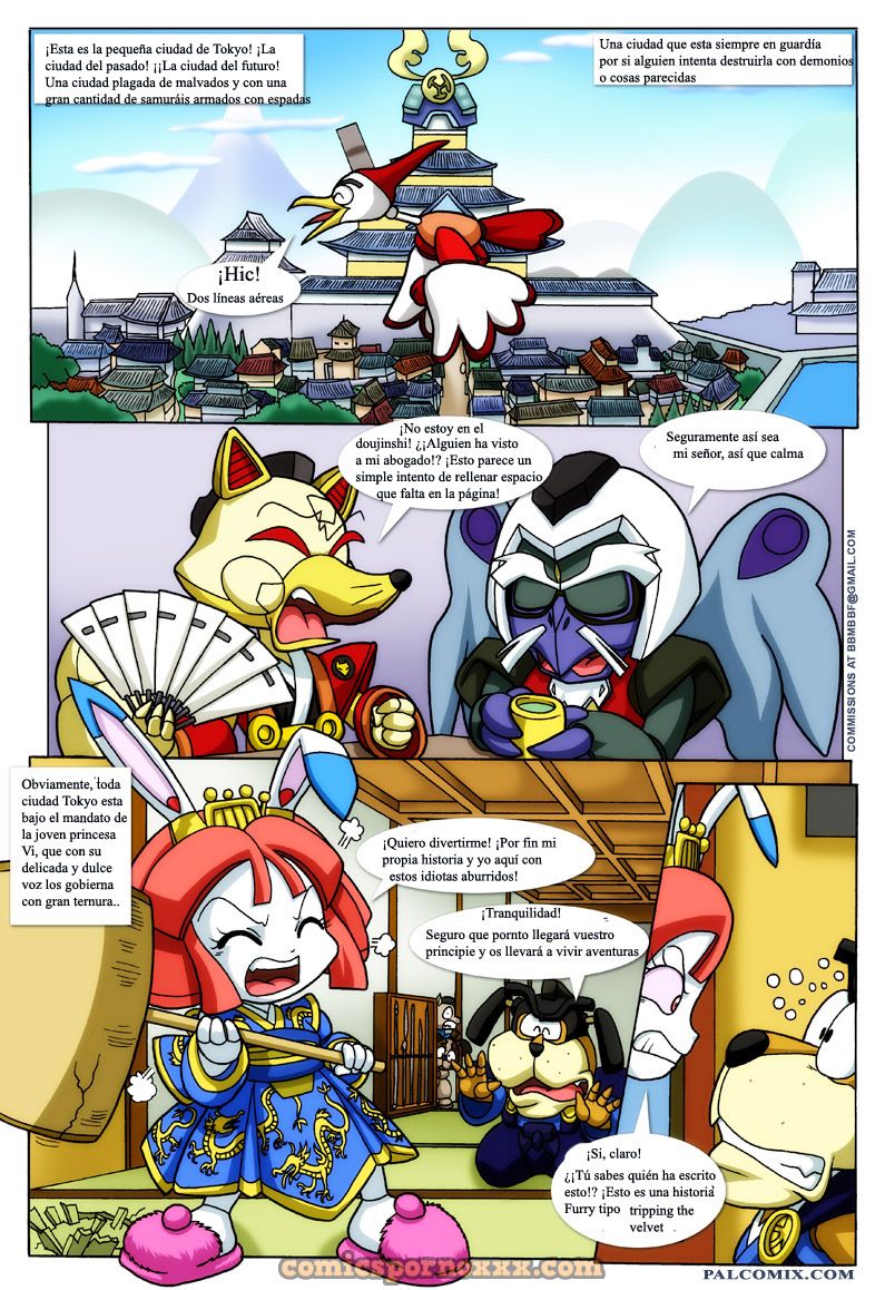 Samurai Pizza Cats (Tripping the Violet) 2