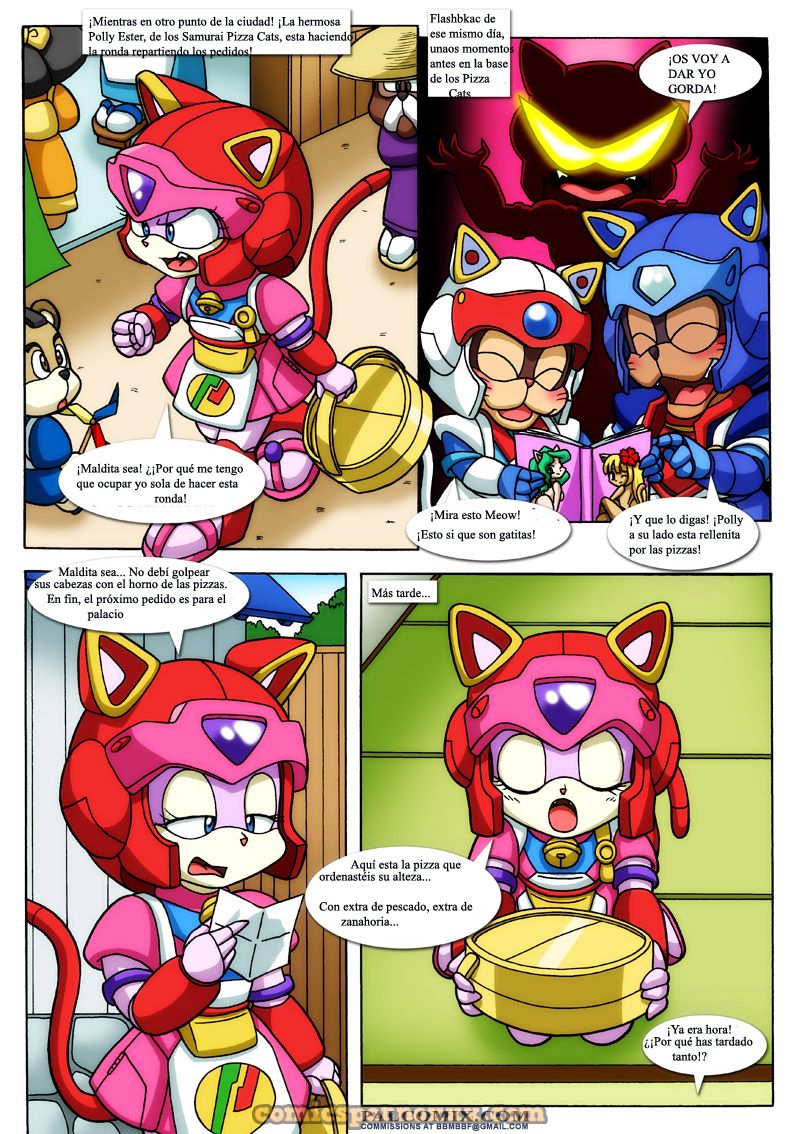 Samurai Pizza Cats (Tripping the Violet) 3