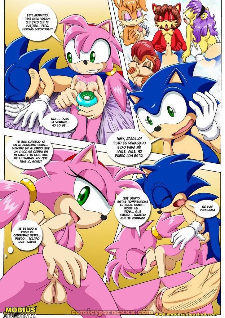 La Primera Impresión (Sonic Follando a Amy) 6