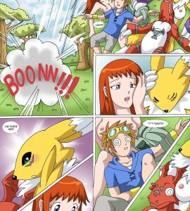 Manga - Las Nuevas Modelos de Digimon - 8