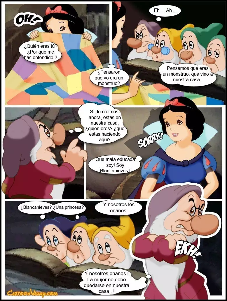 Blanca Nieves y los Siete Enanos  - Imagen 35  - Comics Porno - Hentai Manga - Cartoon XXX