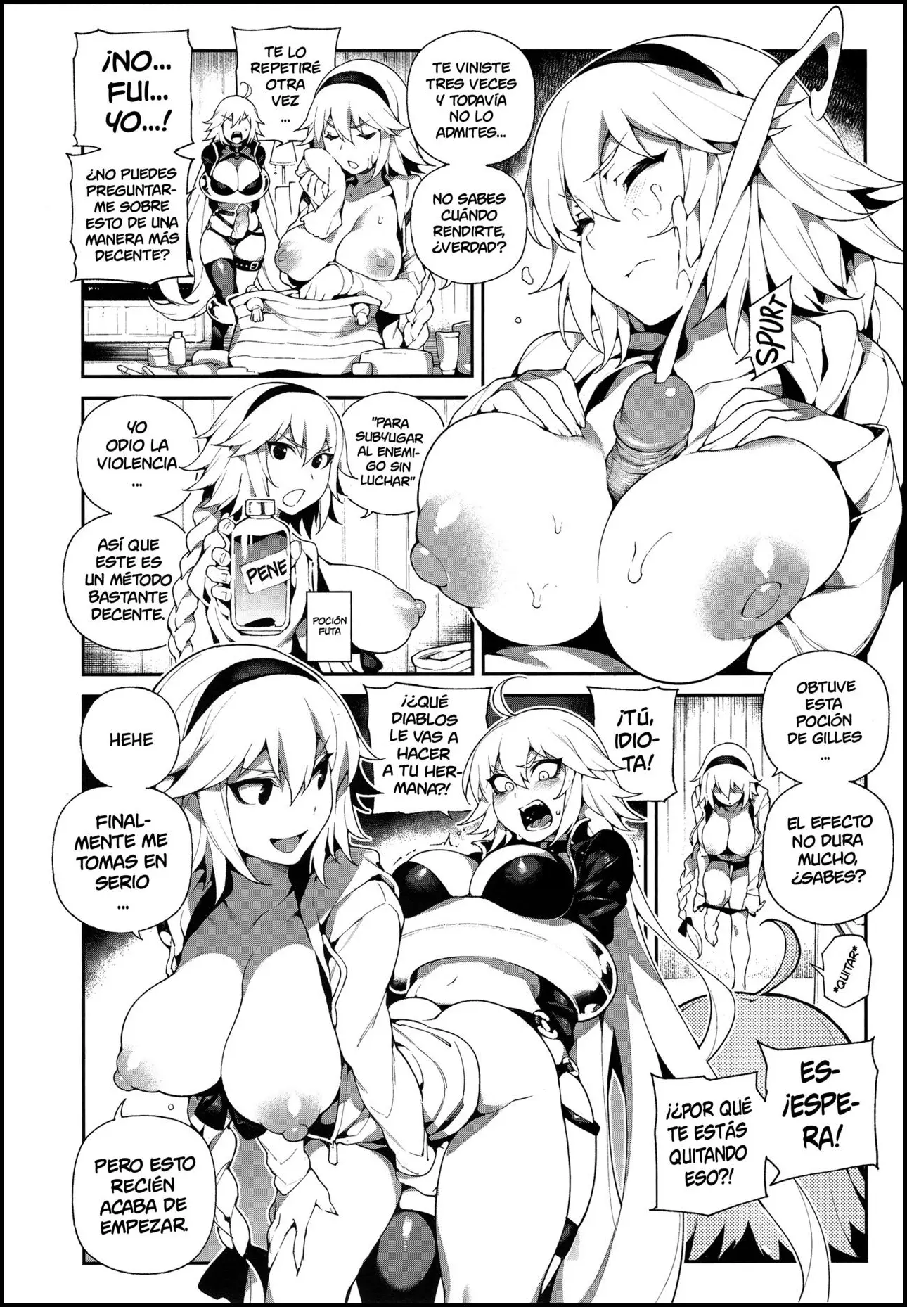 Chaldea Mania (Kuro and Shiro)  - Imagen 5  - Comics Porno - Hentai Manga - Cartoon XXX