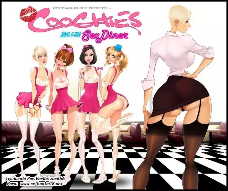 Coochies Sex Diner (Camionero Caliente y Meseras muy Putas) - 1 - Comics Porno - Hentai Manga - Cartoon XXX