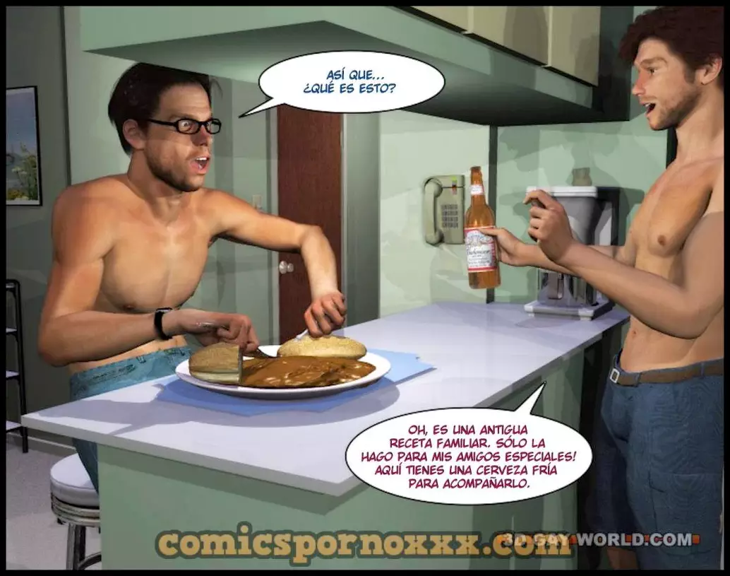 El Nerd Gay de las Computadoras  - Imagen 19  - Comics Porno - Hentai Manga - Cartoon XXX