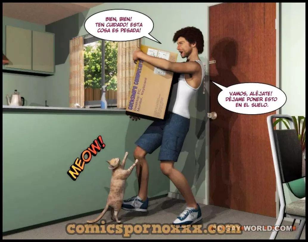 El Nerd Gay de las Computadoras  - Imagen 3  - Comics Porno - Hentai Manga - Cartoon XXX