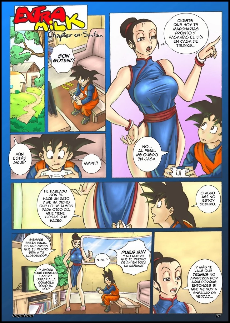 Extra Milk #1 y #2 (Bulma Follada por Gohan)  - Imagen 3  - Comics Porno - Hentai Manga - Cartoon XXX