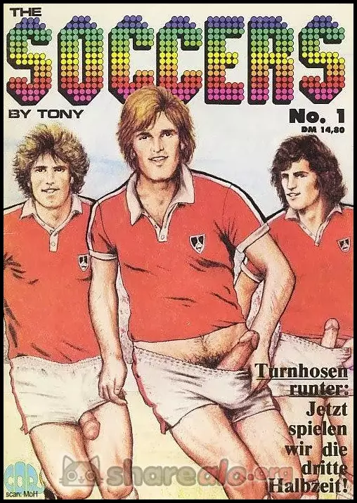 Futbolistas Homosexuales Teniendo Sexo en el Vestuario  - Imagen 1  - Comics Porno - Hentai Manga - Cartoon XXX