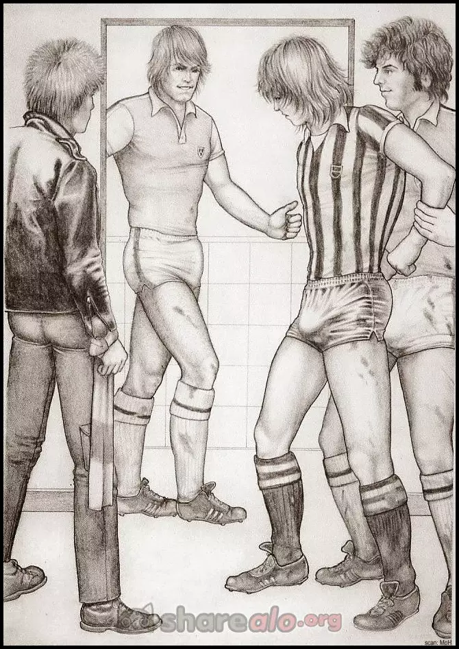 Futbolistas Homosexuales Teniendo Sexo en el Vestuario  - Imagen 7  - Comics Porno - Hentai Manga - Cartoon XXX